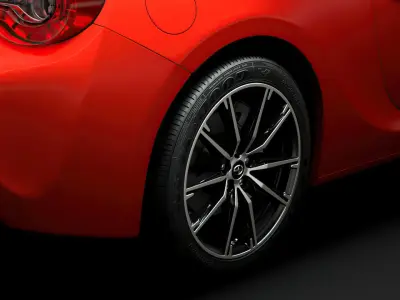 Scion FR-RS 2 86 2016 wheel 3D model