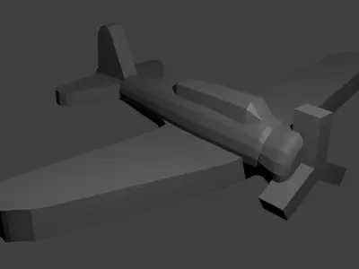 Japanese B5N Kate Torpedo Bomber Free 3D print model