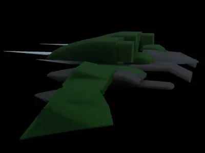 Goblin Glider 3D model