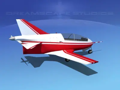 Bede Bd-5 Microplane V03 3D model