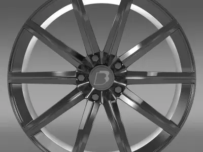 BB Audi R8 v10 plus rim 3D model
