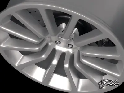 Aston Martin Vanquish rim 3D model