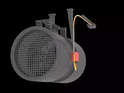 Tunnel Jet Fan 3D model