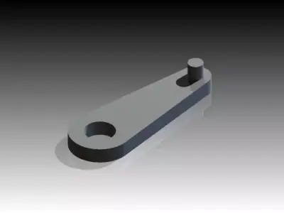 Biela swivel hook Free 3D model