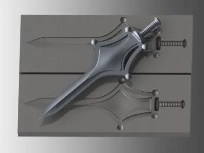 He-Man sword 3D print model