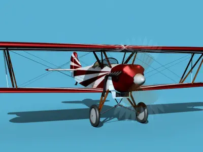Travelair 2000 V06 3D model