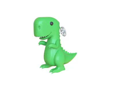 Low-Poly Dinosaur Toy Low-poly 3D model