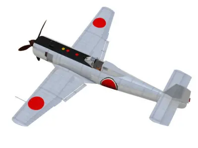 Nakajima Ki-115 Tsurugi 3D model