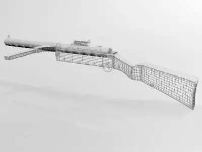 MP 28 Gun 01 3D model