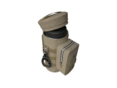 Tactical Pouch 3d low poly Game Asset 3D model