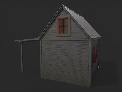 Garden Cabin 5 3D model