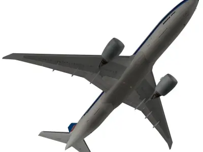 Boeing 777-200F China Southern Cargo 3D model