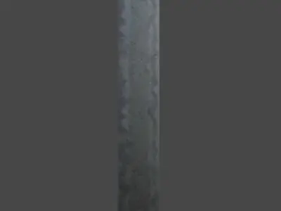Two Hand Sword1 Low-poly 3D model