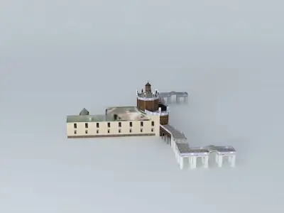 Palace in Aranjuez 2 3D model