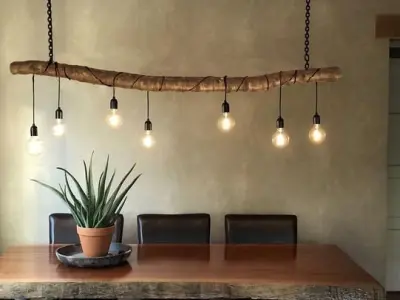 HANGING BAMBOO LIGHT for  indoor and outdoor 3D model