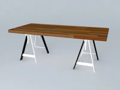 Work table Free 3D model