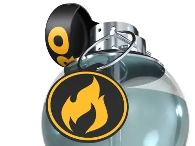 Pyro Grenade 3D model