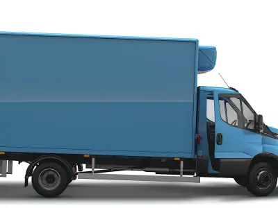 Iveco Dayli Refrigerated HQ Interior 2021 3D model