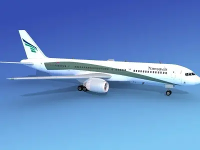 Boeing 757-200 Transavia 3D model