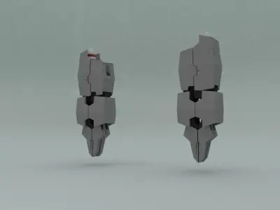 Part GN Big Cannon 3D model