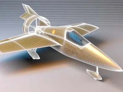 Miller JM-2 Formula 1 Racer Rigged Low-poly 3D model