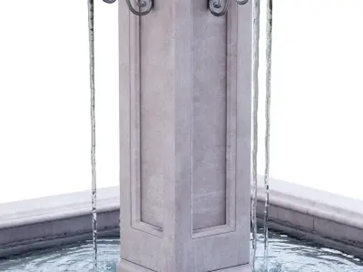 Campania - Luberon Estate Fountain 3D model