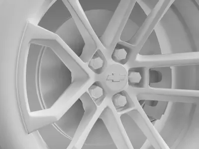 Chevrolet Camaro SSX Concept 2010 wheel 3D model