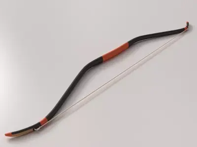 Traditional Bow 3D model