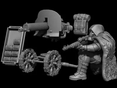GrimGuard - Delta Squad 3D print model