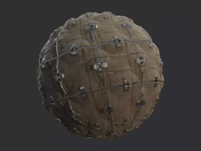 Sci-fi Military Seamless PBR Texture 66 Texture