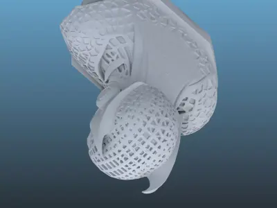 Cyber-Valkyrie Bust PM-107 3D print model