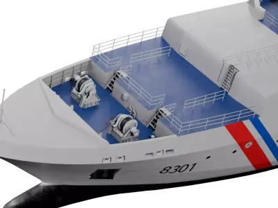 Gabriela Silang OPV-8301 OPV-270 Mk II 3D model