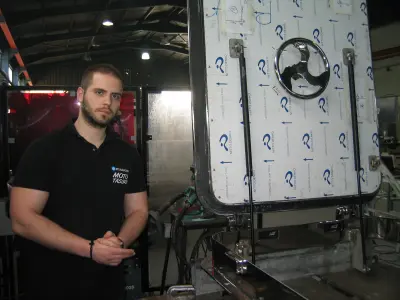 Marine Hatch AISI 316L 1200x1200mm 3D model