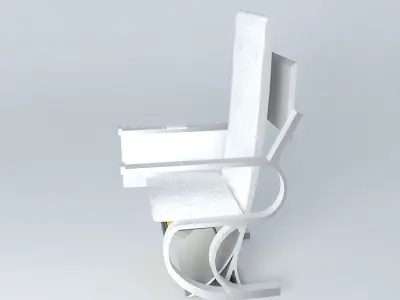 GoldenJet Brand Seat Free 3D model