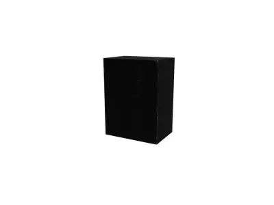 old piece of metal Low-poly 3D model