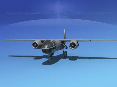 Arado AR 234B Blitz VBM 3D model