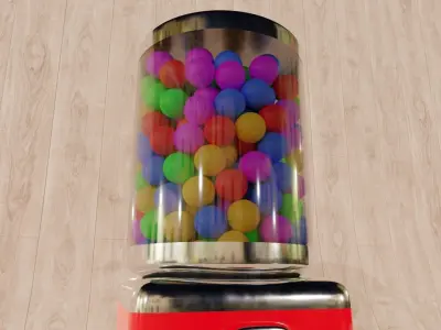 Gumball Machine 3D model