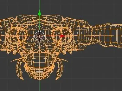 Umber Hulk Low-poly 3D model