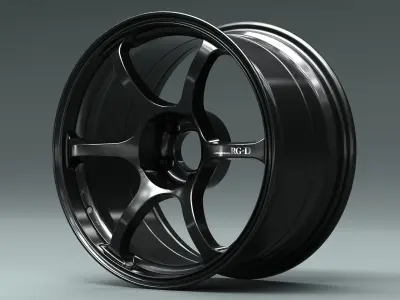 Yokohama Advan RGD 3D model