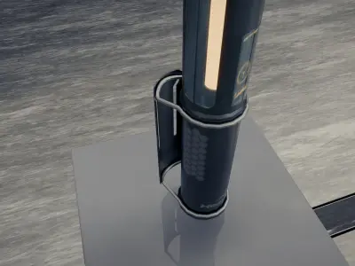  Free Sci Fi Torch - Explorers Lights Sample Free low-poly 3D model