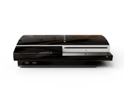 Sony Playstation 3 Photorealistic 3D model