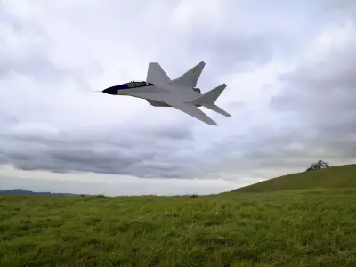 MiG 29 3D print model