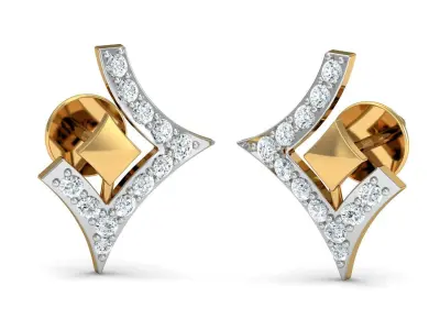 jwellary 3d model elegant diamond ring gold 3D model