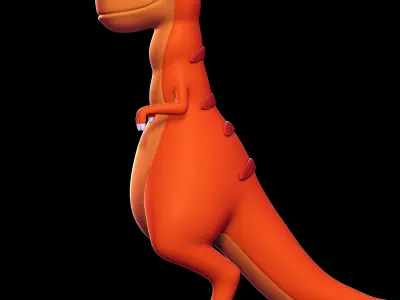 Rex - Were Back a Dinosaurs Story 3D print model