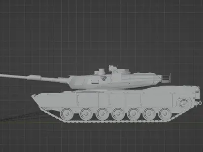 M1a2 Abrams 3D model