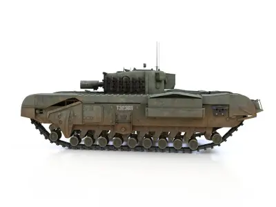 Churchill MK IV AVRE - T32369 3D model