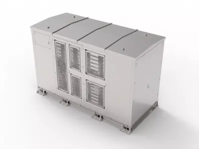 KIOSK Hydrau PackPower Generation High Power Rectifier 3D model
