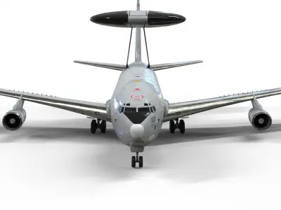 Boeing E-3 Sentry AWACS 3D model