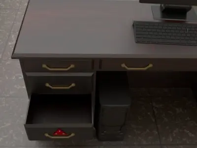 Police center 3D model