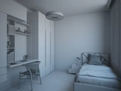 Children Room Free 3D model purchase
